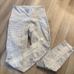 lululemon athletica heathered Blue/Gray Leggings